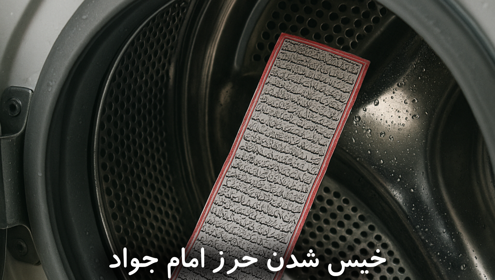 خیس شدن حرز امام جواد